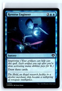FOIL Reverse Engineer Commander Masters – MTG Magic the Gathering Card - Picture 1 of 5