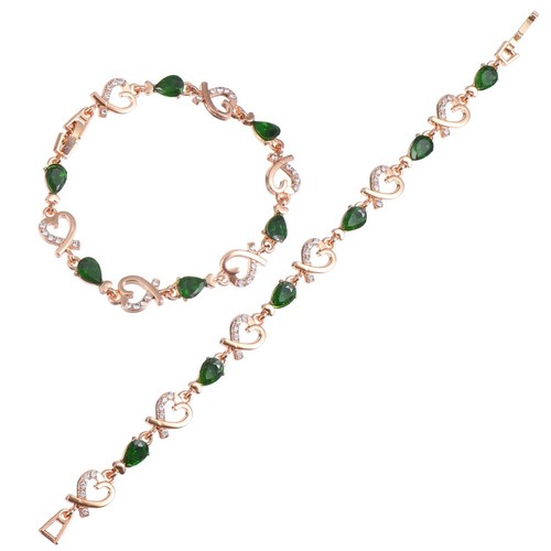 2 Pezzi Bracciale Cuore Polso Gioielli Regalo San Valentino