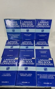 Layman's Bible Book Commentary 9 Books Volumes 6, 8, 13, 14, 20, 21, 22, 23, 24 - Picture 1 of 6