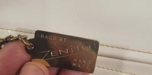 Zenith Handmade Vintage Womens Clutch White - Picture 1 of 9