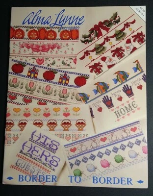 Alma Lynne Designs Border To Border #ALX-104 Counted Cross Stitch - Image 1 of 2