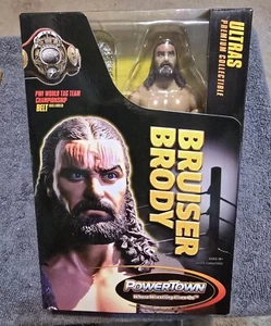 FIGURINA ULTRAS Bruiser Brody Powertown non come nuova - Foto 1 di 10