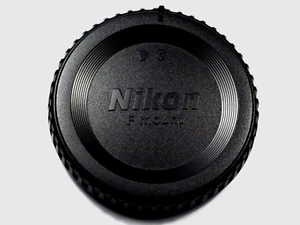 NUEVO Nikon Body Cap BF-1B F para Nikon D3 D4 D300 D500 D800 D600 D750 D850 F3 F5 - Imagen 1 de 4
