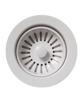 NUEVO Cesta Stainer Whitehaus Collection 3 1/2" Blanco RNW50 WHT RNW50WH Foto 1 de 3