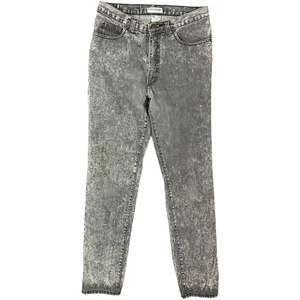 Jeans Guess Vintage * 30 x 34 Georges Marciano Jeans Piedra Lavado Negro Gris EE. UU. - Imagen 1 de 12
