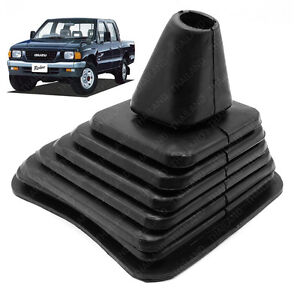 Gear Shift Boot Lever Cover Rubber Black For Isuzu Holden Rodeo TFR 1992 - 1994