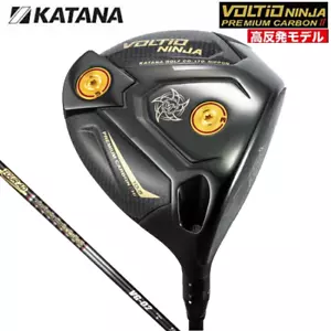 Katana Voltio Ninja Premium Carbon High Repulsion Driver TOUR AD VG-02 New - Picture 1 of 10