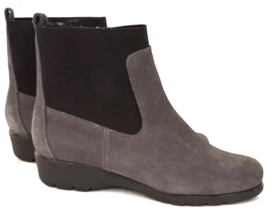 Aerossóis - Botas de camurça com zíper - Cinza - Tamanho 6 - Imagem 1 de 4