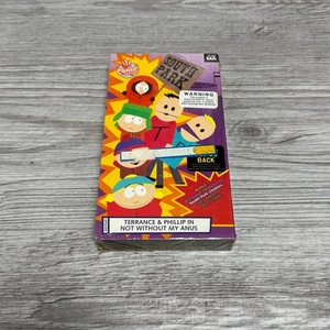 NEW 1999 South Park Terrance And Phillip In Not Without My Anus VHS - Imagen 1 de 6