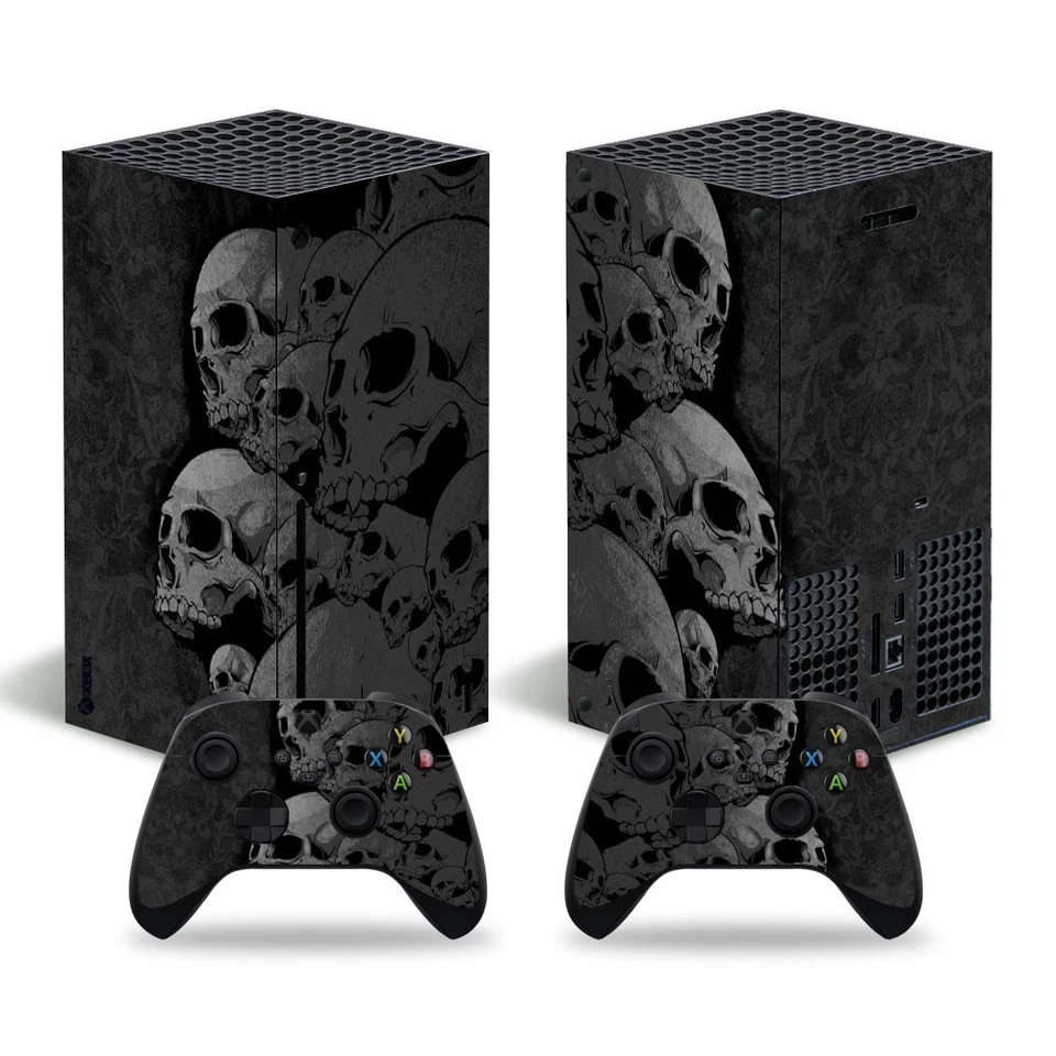 Skin Xbox Series X + 2 Stickers Manette Vinyle Autocollant Décoration - Photo 1/1