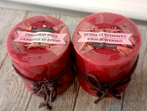 2 velas de especias de canela Luminessence - Imagen 1 de 4