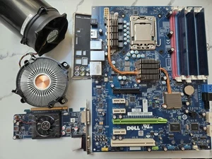 Dell Studio XPS 435t/9000 Motherboard Intel Core I7-920 2.66 GHz Cooler Fan - Picture 1 of 14