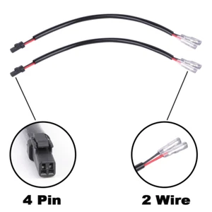 Indicator Turn Signal Adapter Leads Plug Cable For Suzuki GSX-S 1000 /S Katana - Picture 1 of 12