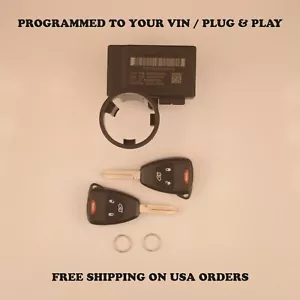 2005-2007 Jeep Grand Cherokee Immobilizer 56053016AO VIN Programmed Plug & Play - Picture 1 of 3