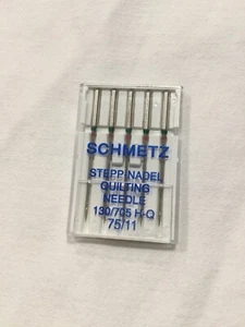 Schmetz Quilting Needle130/705 H-Q 75/11 Embroidery machine sewing - Picture 1 of 2