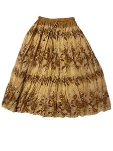 Spell and the Gypsy Collective Coco Lei Rock Gr. Small Karamell Gold Midi Boho - Bild 1 von 10