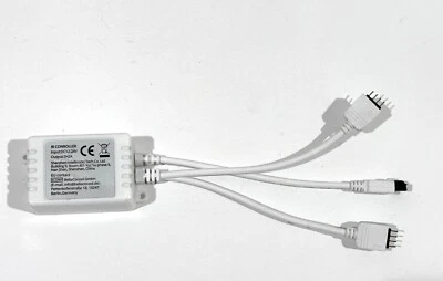 3 IR Remote Controller AC/DC InputDC12-24V For LED RGB Light Strip Output:3×2A - Image 1 of 4