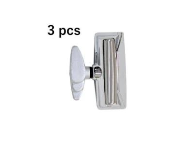 YAMAHA WU372210 Set of 3 Floor Tom Leg Bracket Drums Part Screw Spacing 56mm - Image 1 of 4