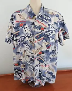 Columbia Men's Multi-Color Short Sleeve Button Down Fishing Shirt Size XL - Picture 1 of 8