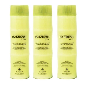 3 Pack - Alterna Bamboo Shine Luminous Shine Conditioner 8.5 oz Glossy Hair - Picture 1 of 3