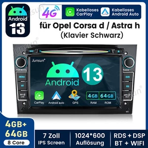 Android 13 Autoradio GPS Navi Für Opel Zafira B Corsa D Astra H Vivaro Vectra C - Bild 1 von 19