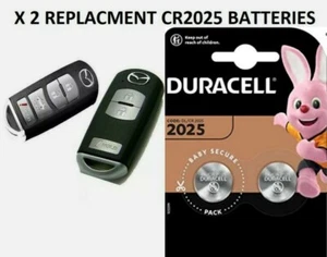 2 NEW MAZDA 6 CX VISTEON 2/3/4/5 BUTTON REMOTE KEY FOB BATTERIES CR2025 - Picture 1 of 2