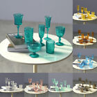 7Pcs 1:6 Dollhouse Miniature Water Cup Wine Glass Champagne Glass Kitchen Decor