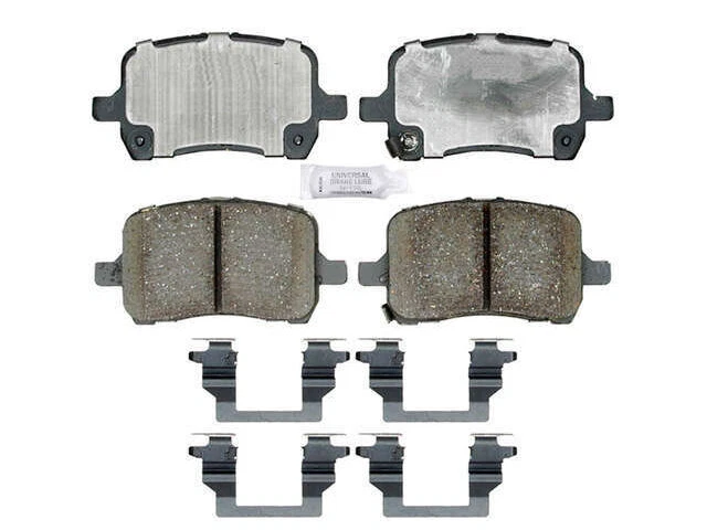 Juego de pastillas de freno delanteras AC Delco 45762TTSK 2006 SS Chevrolet Cobalt 2005-2007 Foto 1 de 2