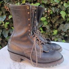 White's Smoke Jumper Boots Men's Size 12 D Black READ
