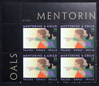 US Plate Blocks Stamps #3556 ~ 2002 34c Mentoring a Child RL46