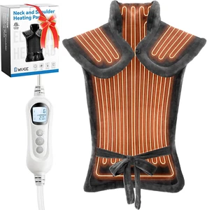 Heating Pad for Neck Shoulder and Back, Mothers Day Gifts for Mom, Deeper Pain R - Picture 1 of 8