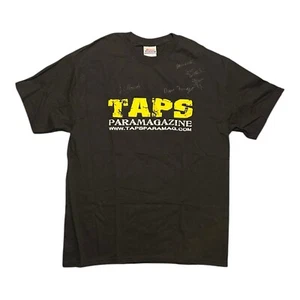 T-shirt vintage Ghost Hunters Taps rivista taglia L firmata dal cast - Foto 1 di 4