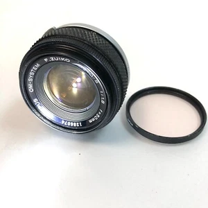 (Exc+2) OLYMPUS OM-SYSTEM f/1.8 50mm MF, F.ZUIKO AUTO-S, montaje OM, de Japón - Imagen 1 de 14