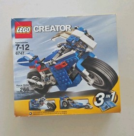 Lego Creator: Race Rider (6747) New In Sealed Box 