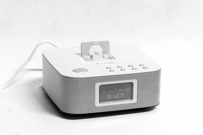 BrookStone Bluetooth Clock Radio With Apple Lightning Dock + Remote - Image 1 of 4