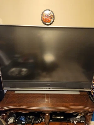 Sony 60 «KDS-60A3000 BRAVIA SXRD 1080p HDTV с пультом дистанционного управления и ручной - Изображение 1 из 4