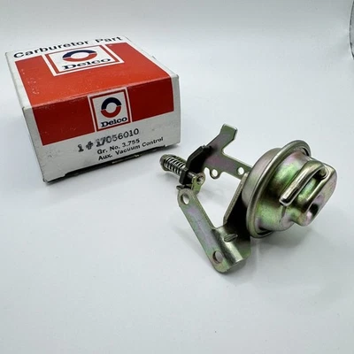 NOS new GM Delco Rochester Carburetor Aux Vacuum Control 17056010 Foto 1 de 4