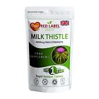 Milk Thistle 4000mg 30 Tablets High Strength Tablets 80% Silymarin Vegan UK