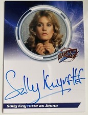 Blakes 7/ Blake’s Seven Trading Cards Series 1 Sally Knyvette/Jenna Autograph