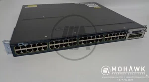 Cisco Catalyst 3560-X 48-Port PoE+ Managed Gigabit Switch WS-C3560X-48P-S - Bild 1 von 1