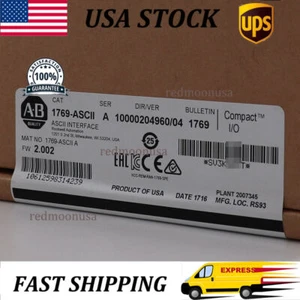 New Factory Sealed Allen-Bradley 1769-ASCII CompactLogix I/O US Stock 1769-ASCII - Picture 1 of 6