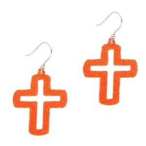 MODA Orecchini THY FLUO Donna Croce FLU3A - Foto 1 di 1