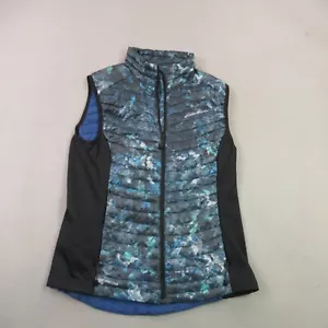 Eddie Bauer Vest Womens Small Sleeveless Full Zip Goose Down Lightweight Puffer - Picture 1 of 10