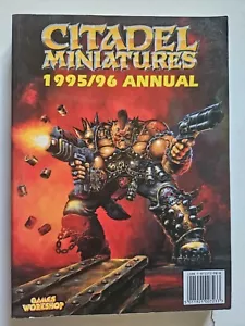 1995/96 Catálogo anual ciudadela miniaturas GW Warhammer juegos libro taller - Imagen 1 de 8
