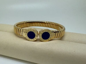 BULGARI Tubogas Armreif Lapislazuli 18kt Gelbgold - Bild 1 von 4