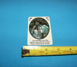 Lustige Geldbörse Karte Vintage 1978 Plastikkarte #21 (bitte vorne & hinten lesen") - Bild 1 von 2