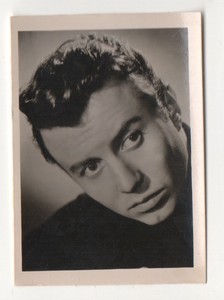 Michel Auclair 1951 Greiling Film Star E Series Cigarette Card #89