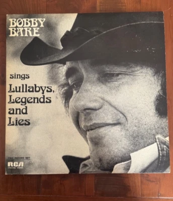 BOBBY BARE - sings Lullabys, Legends and Lies - 2 lp, Vinyl - VG+ (RCA, 1973) - Image 1 of 4
