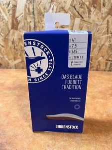 BIRKENSTOCK BLUE FOOTBED TRADITION ORTHOTICS INSOLES FOR MEN 8 WOMEN 10 Eur 41 - Picture 1 of 3