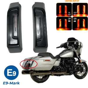 Luces traseras LED de humo para guardabarros giratorias para Harley Street Glide 2024 Road Glide 2024 - Imagen 1 de 8